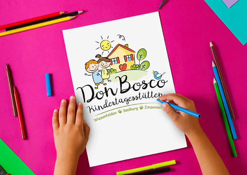 Referenz Logoentwicklung für die Kita Don Bosco