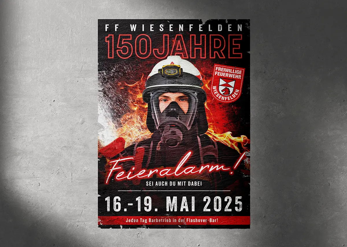 Referenz FF Wiesenfelden Plakat