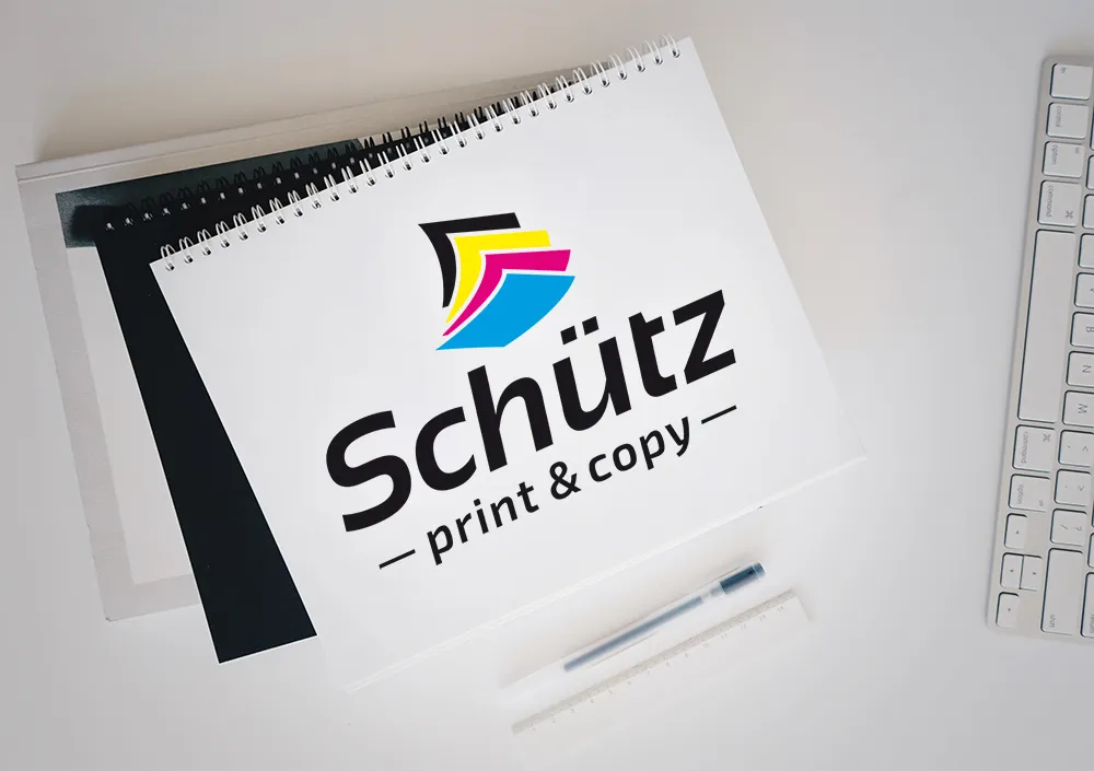 Referenz Logoentwicklung Print & Copy Schütz