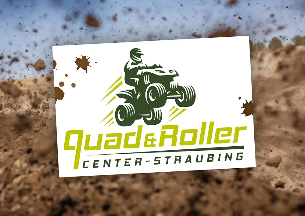 Referenz Logoentwicklung für Quad- und Rollercenter Straubing