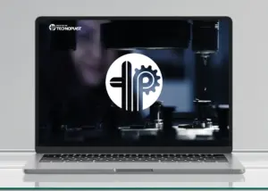 Webseite von Deutsche Technoplast GmbH auf einem Laptop