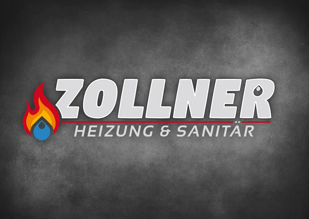 Referenz Logoentwicklung Heizung & Sanitär Zollner